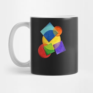 Candy Rainbow Geometric Mug